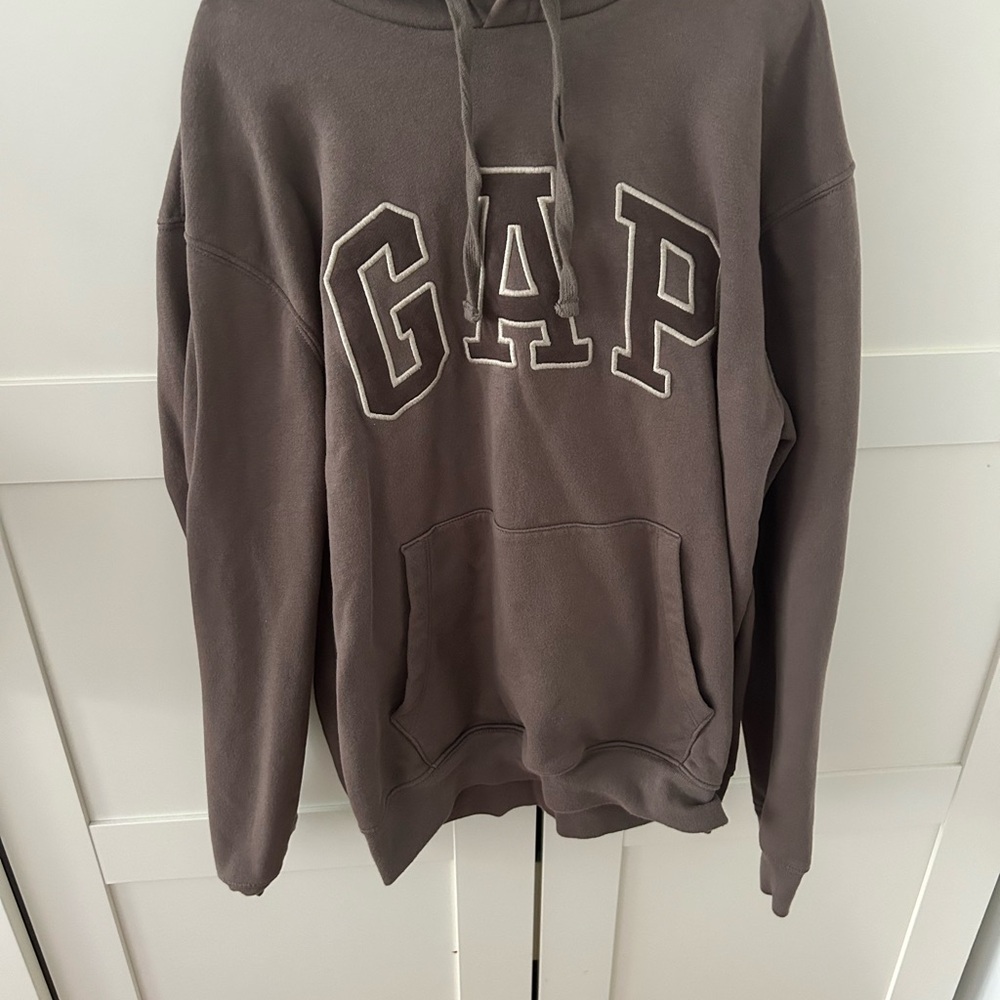 GAP Charcoal Hoodie Sweater